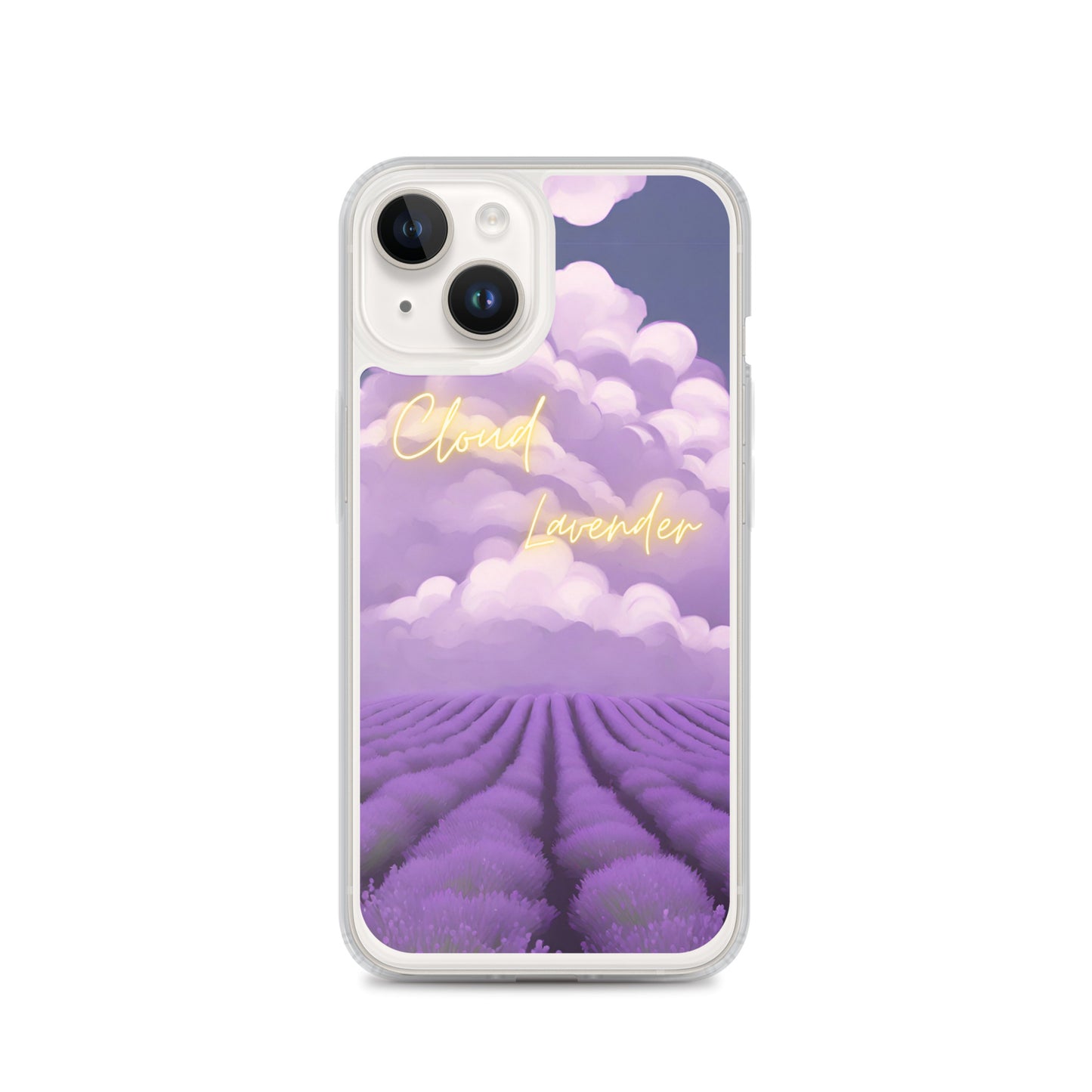 Cloud Lavender Clear Case for iPhone®