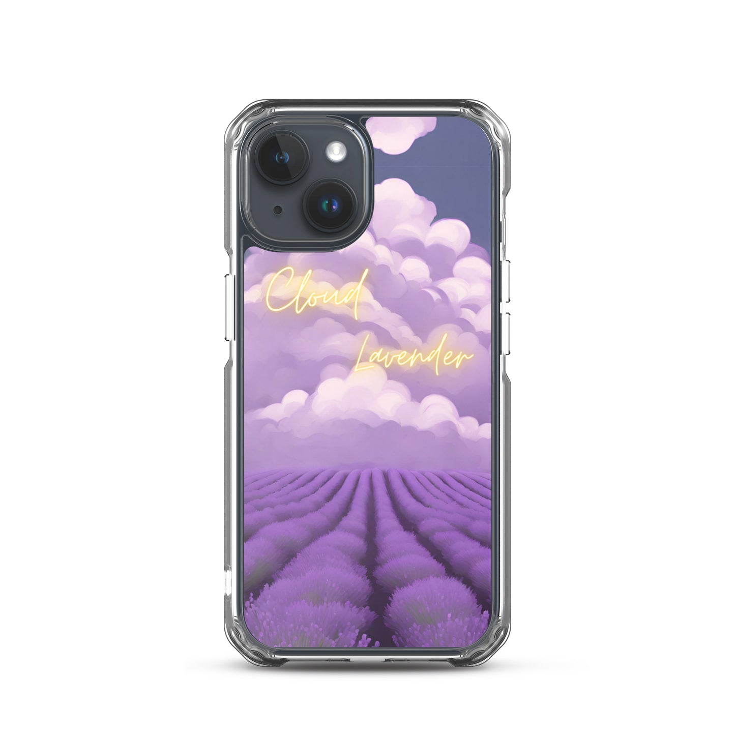 Cloud Lavender Clear Case for iPhone®