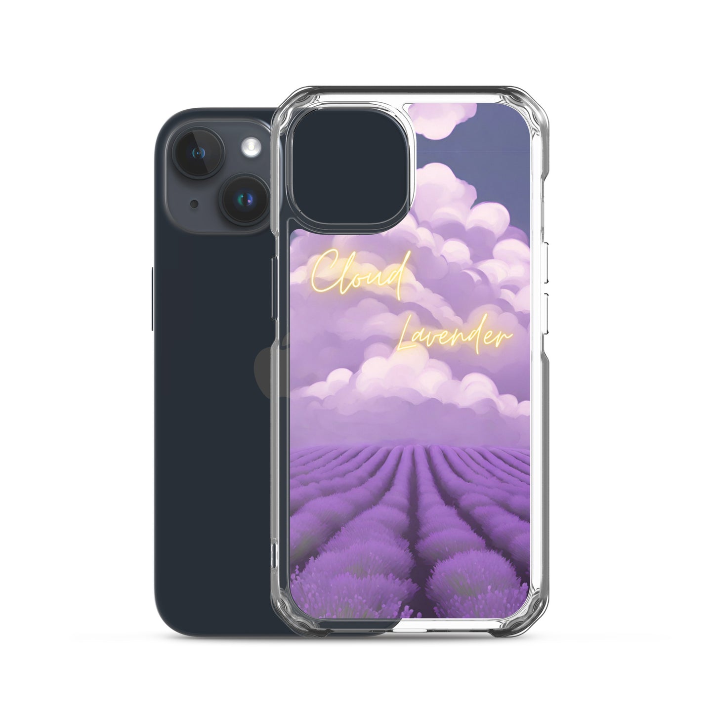 Cloud Lavender Clear Case for iPhone®